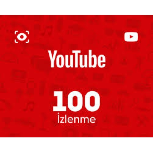  YOUTUBE 100 İZLENME